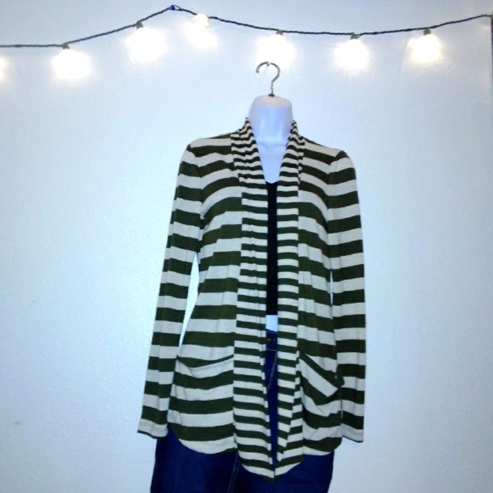 Bella Du Jour Striped Cardigan